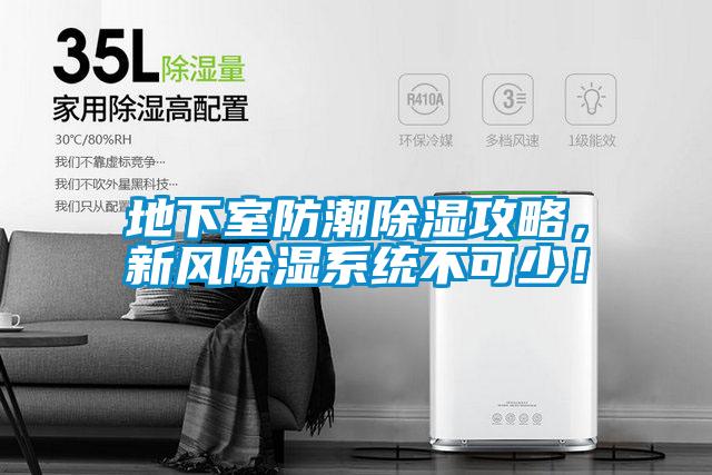 地下室防潮除濕攻略，新風除濕系統(tǒng)不可少！