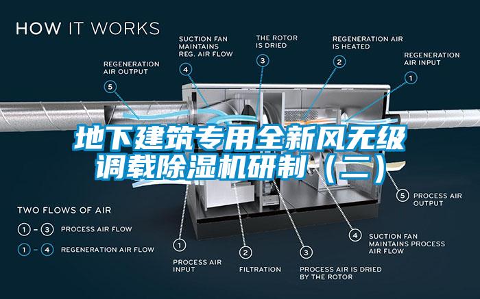 地下建筑專用全新風無級調載除濕機研制（二）