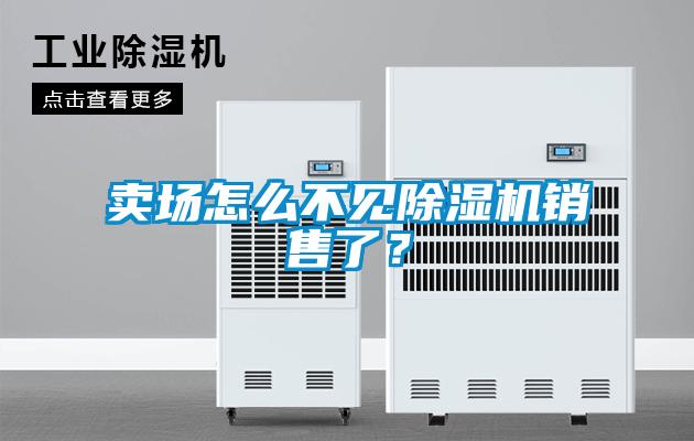 賣場怎么不見除濕機銷售了？