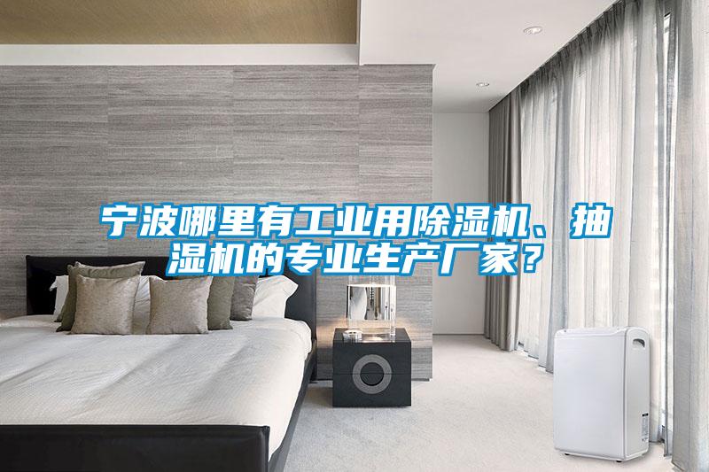 寧波哪里有工業用除濕機、抽濕機的專業生產廠家?
