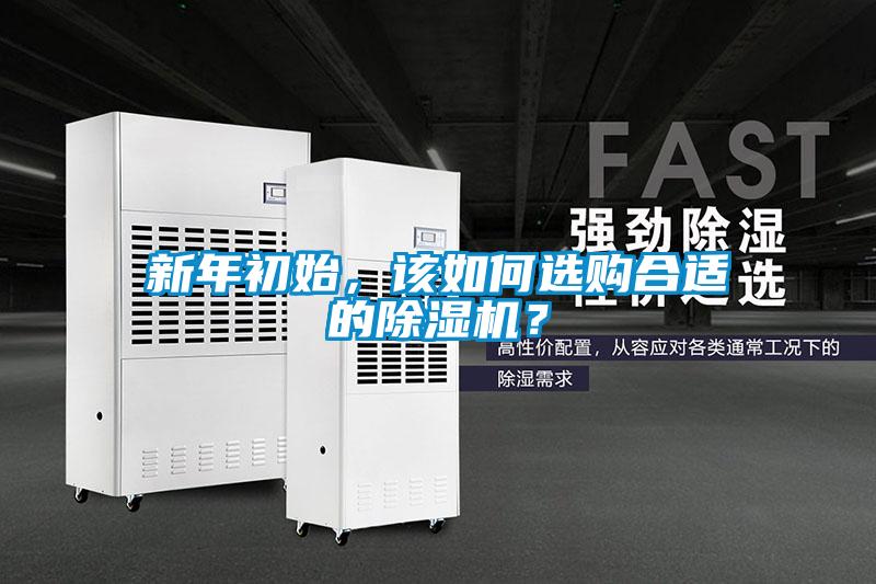 新年初始，該如何選購合適的除濕機？