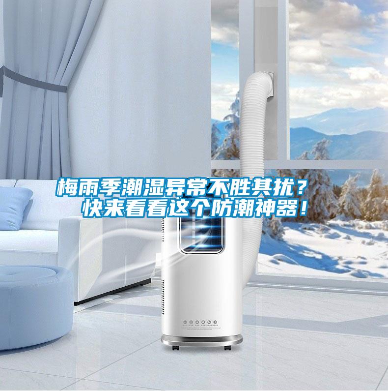 梅雨季潮濕異常不勝其擾? 快來看看這個(gè)防潮神器!