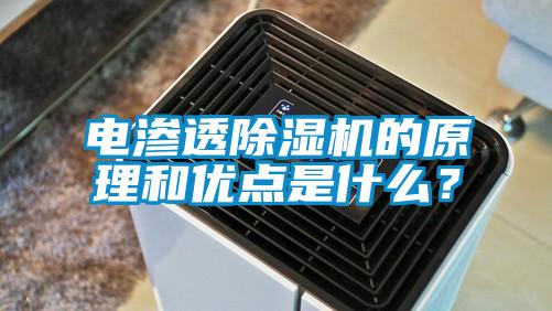 電滲透除濕機的原理和優(yōu)點是什么?