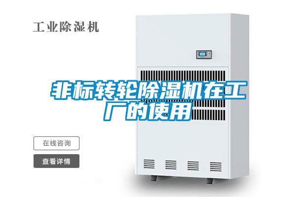 非標轉輪除濕機在工廠的使用