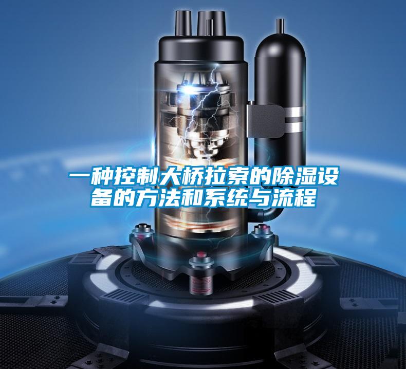 一種控制大橋拉索的除濕設備的方法和系統與流程