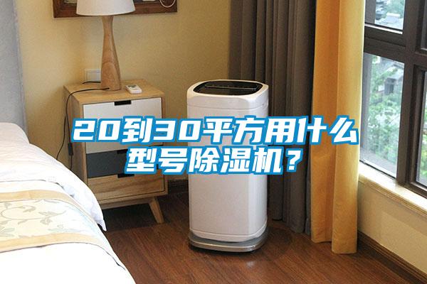 20到30平方用什么型號除濕機?