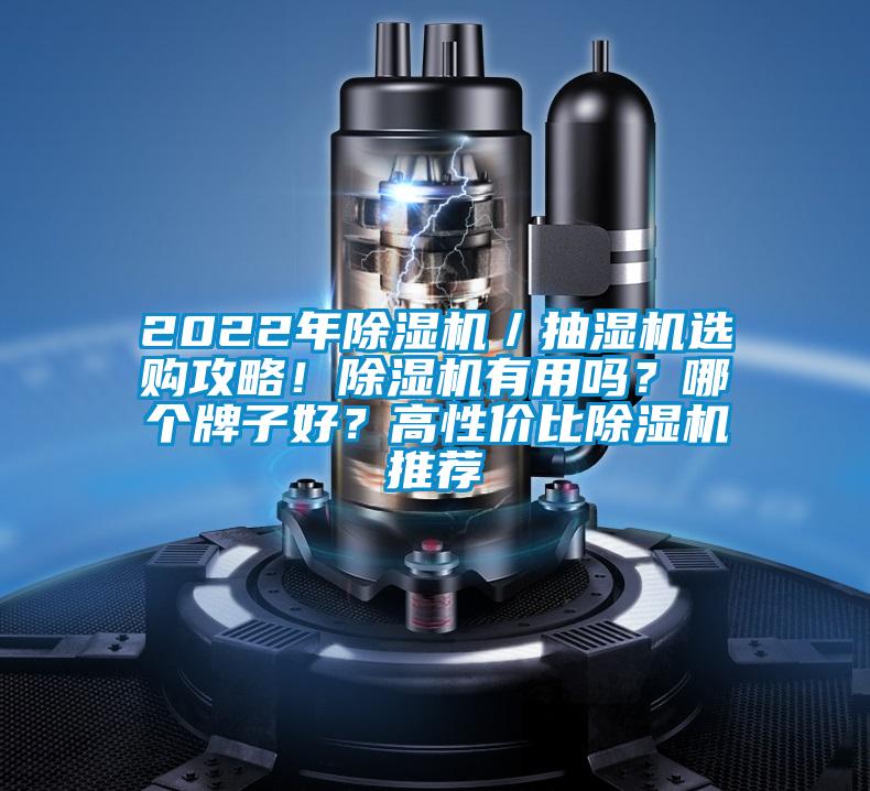 2022年除濕機/抽濕機選購攻略!除濕機有用嗎?哪個牌子好?高性價比除濕機推薦