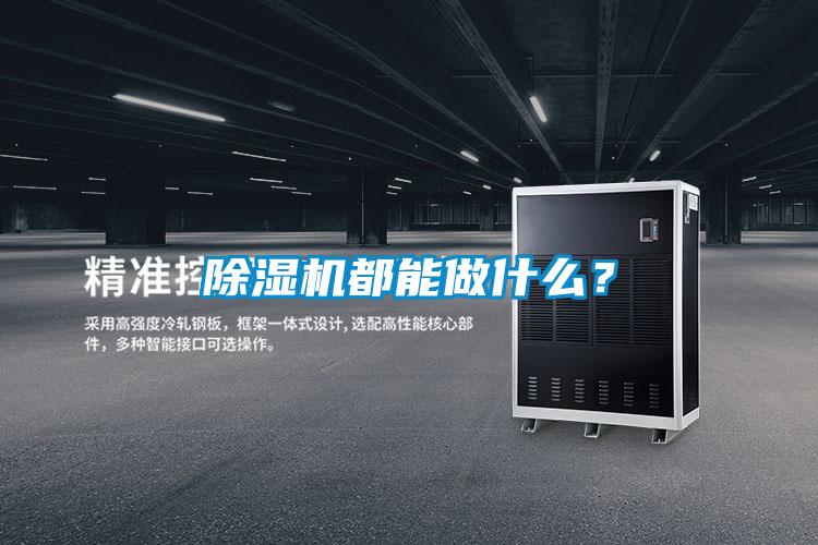除濕機都能做什么?