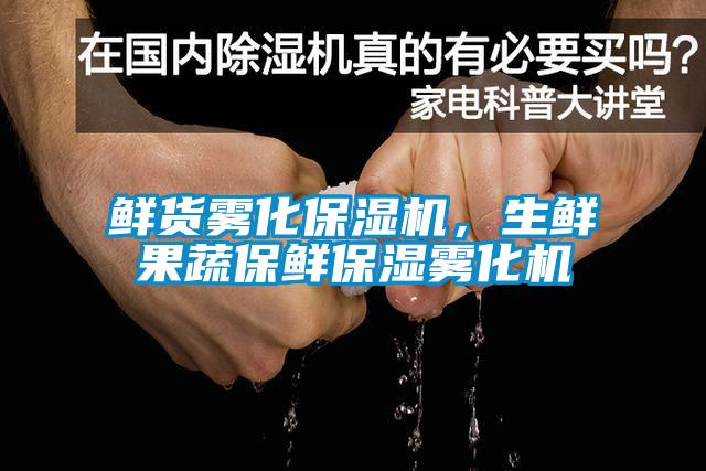 鮮貨霧化保濕機，生鮮果蔬保鮮保濕霧化機