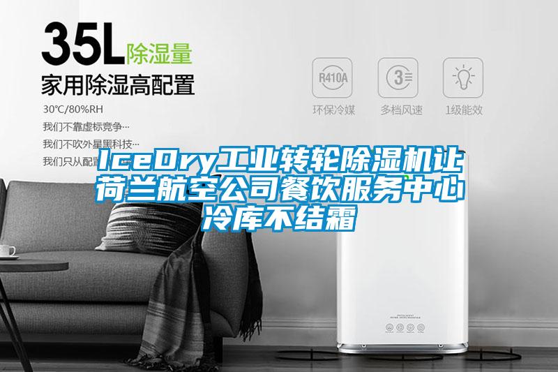 IceDry工業轉輪除濕機讓荷蘭航空公司餐飲服務中心冷庫不結霜