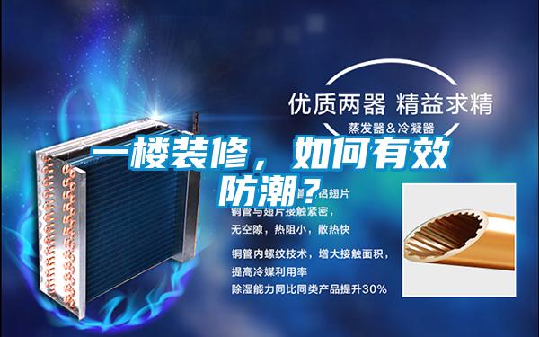 一樓裝修,如何有效防潮?