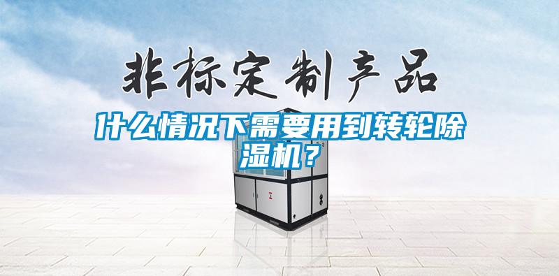 什么情況下需要用到轉(zhuǎn)輪除濕機(jī)?