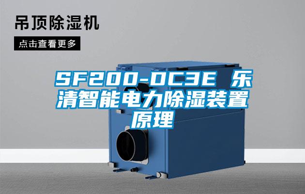 SF200-DC3E 樂清智能電力除濕裝置原理
