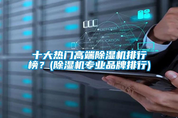 十大熱門高端除濕機排行榜？(除濕機專業品牌排行)