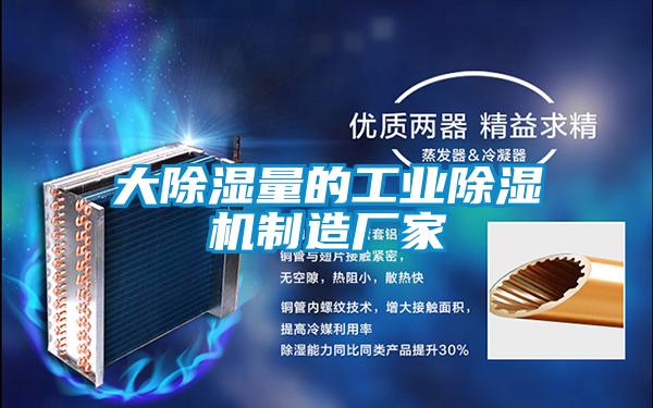 大除濕量的工業除濕機制造廠家