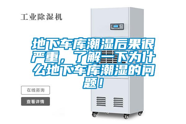地下車庫(kù)潮濕后果很嚴(yán)重，了解一下為什么地下車庫(kù)潮濕的問(wèn)題！