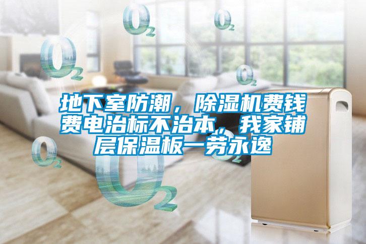 地下室防潮,除濕機費錢費電治標不治本,我家鋪層保溫板一勞永逸