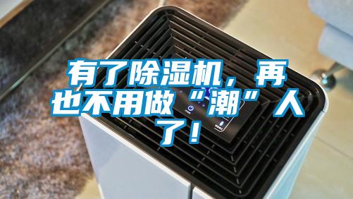 有了除濕機,再也不用做“潮”人了!