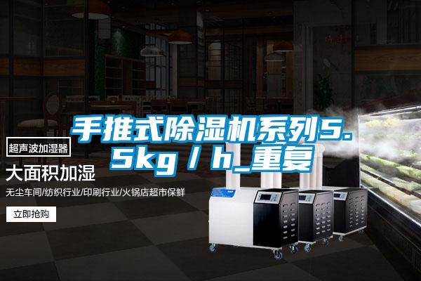 手推式除濕機系列5.5kg/h_重復