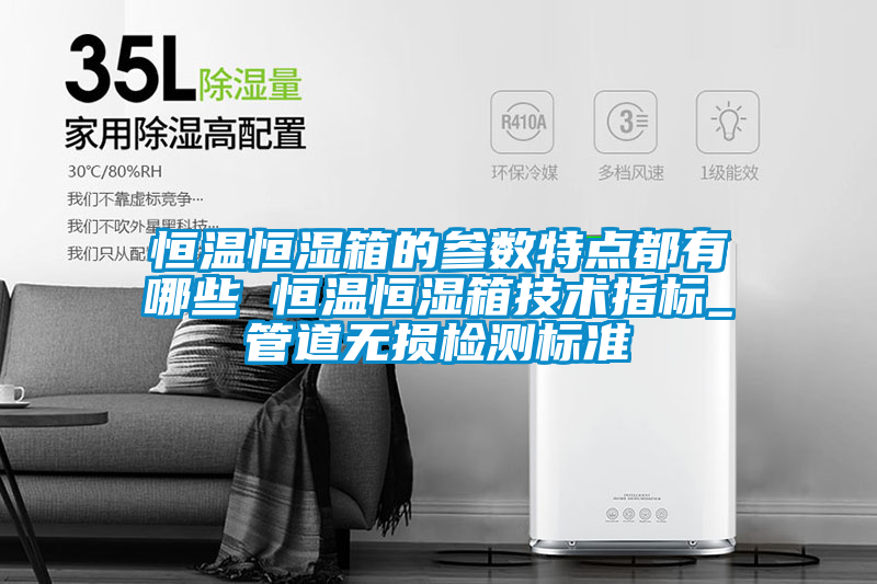 恒溫恒濕箱的參數特點都有哪些 恒溫恒濕箱技術指標_管道無損檢測標準