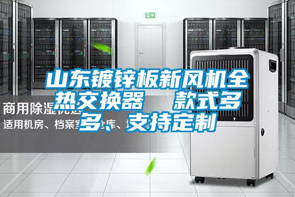 山東鍍鋅板新風(fēng)機全熱交換器  款式多多、支持定制