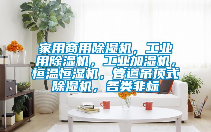 家用商用除濕機，工業用除濕機，工業加濕機，恒溫恒濕機，管道吊頂式除濕機，各類非標