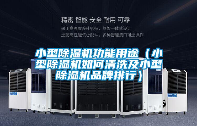 小型除濕機功能用途(小型除濕機如何清洗及小型除濕機品牌排行)
