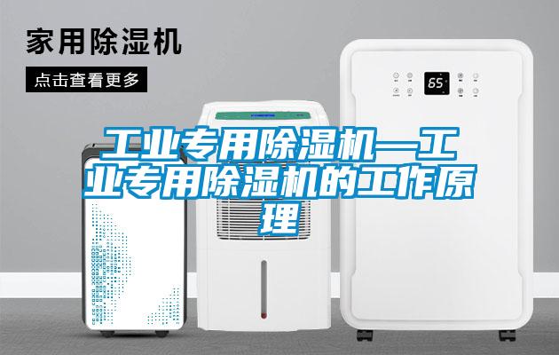工業專用除濕機—工業專用除濕機的工作原理