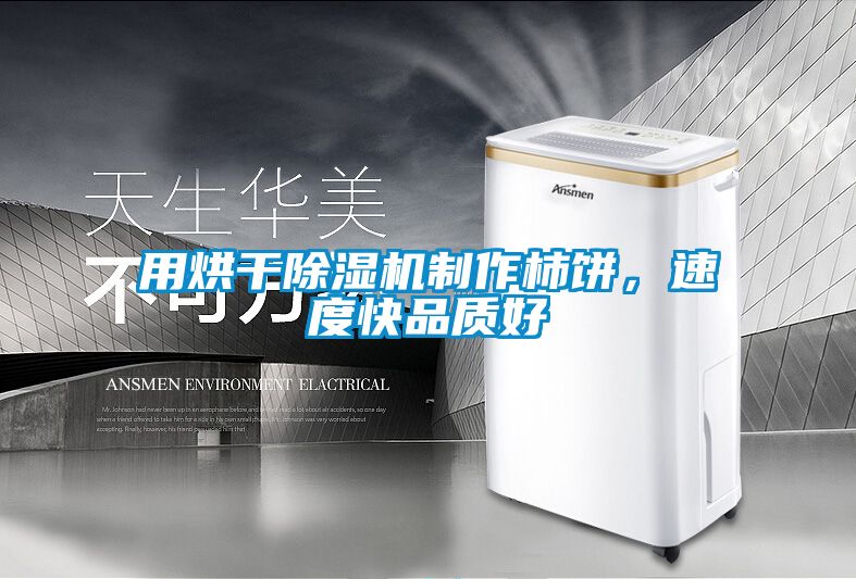 用烘干除濕機制作柿餅,速度快品質好