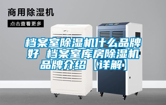檔案室除濕機什么品牌好 檔案室庫房除濕機品牌介紹【詳解】