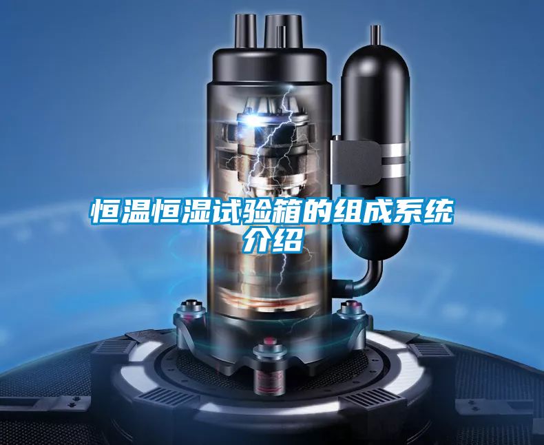 恒溫恒濕試驗箱的組成系統介紹