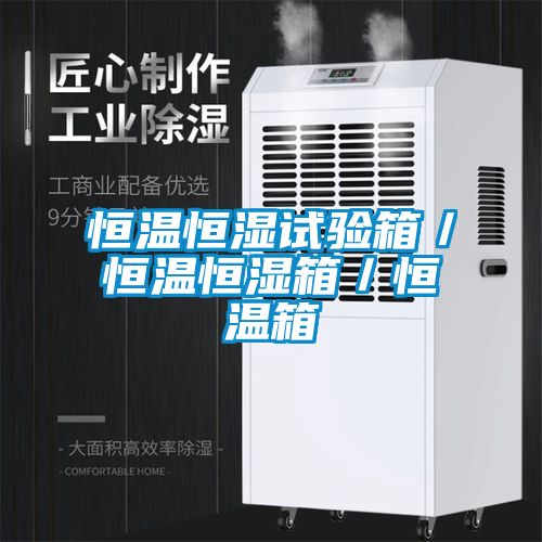 恒溫恒濕試驗(yàn)箱／恒溫恒濕箱／恒溫箱