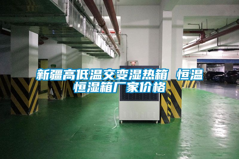 新疆高低溫交變濕熱箱 恒溫恒濕箱廠家價格