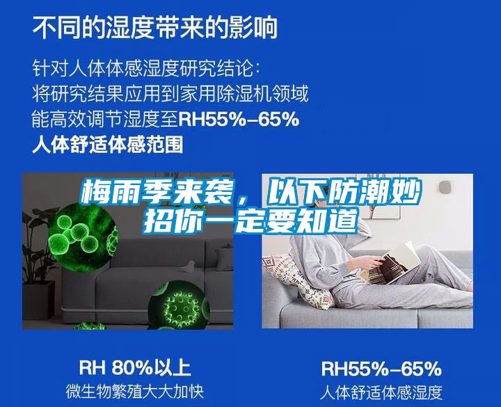 梅雨季來襲,以下防潮妙招你一定要知道