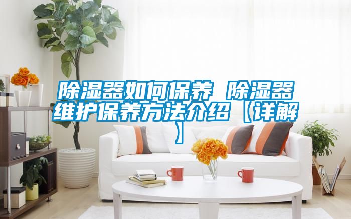 除濕器如何保養 除濕器維護保養方法介紹【詳解】