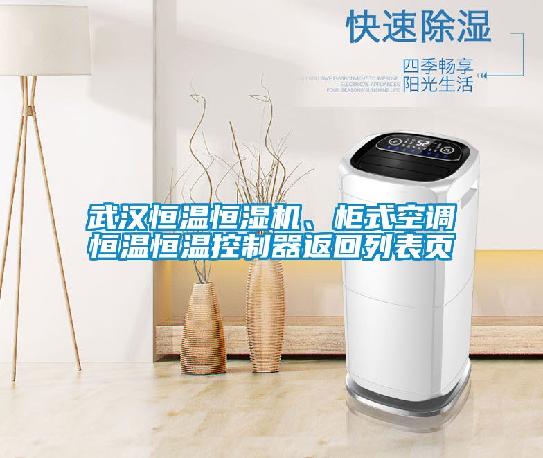 武漢恒溫恒濕機、柜式空調恒溫恒溫控制器返回列表頁
