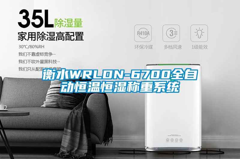 衡水WRLDN-6700全自動恒溫恒濕稱重系統