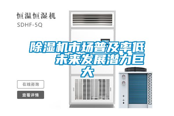 除濕機市場普及率低   未來發展潛力巨大