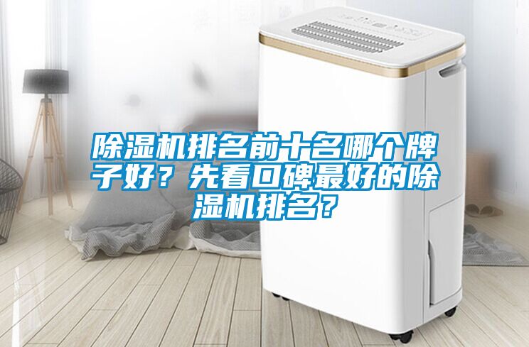 除濕機排名前十名哪個牌子好？先看口碑最好的除濕機排名？