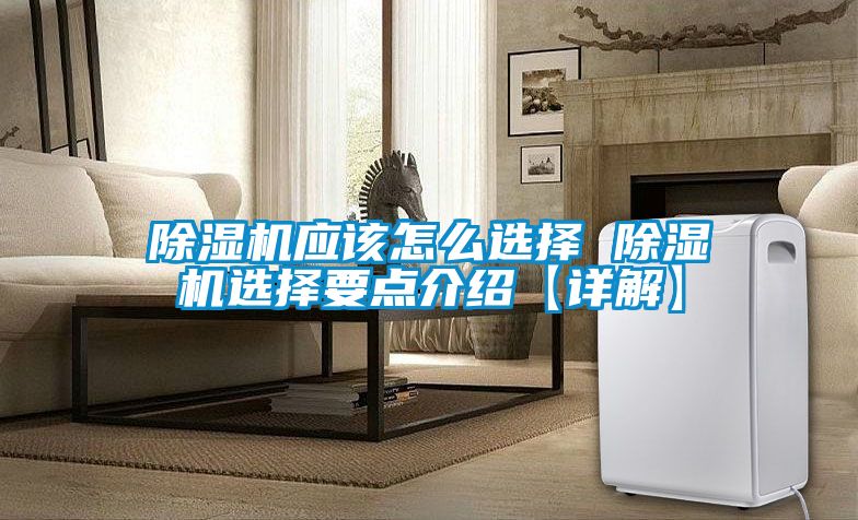 除濕機應該怎么選擇 除濕機選擇要點介紹【詳解】
