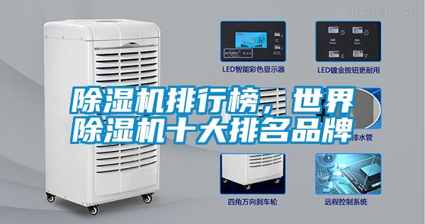 除濕機排行榜，世界除濕機十大排名品牌