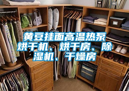 黃豆掛面高溫熱泵烘干機、烘干房、除濕機、干燥房